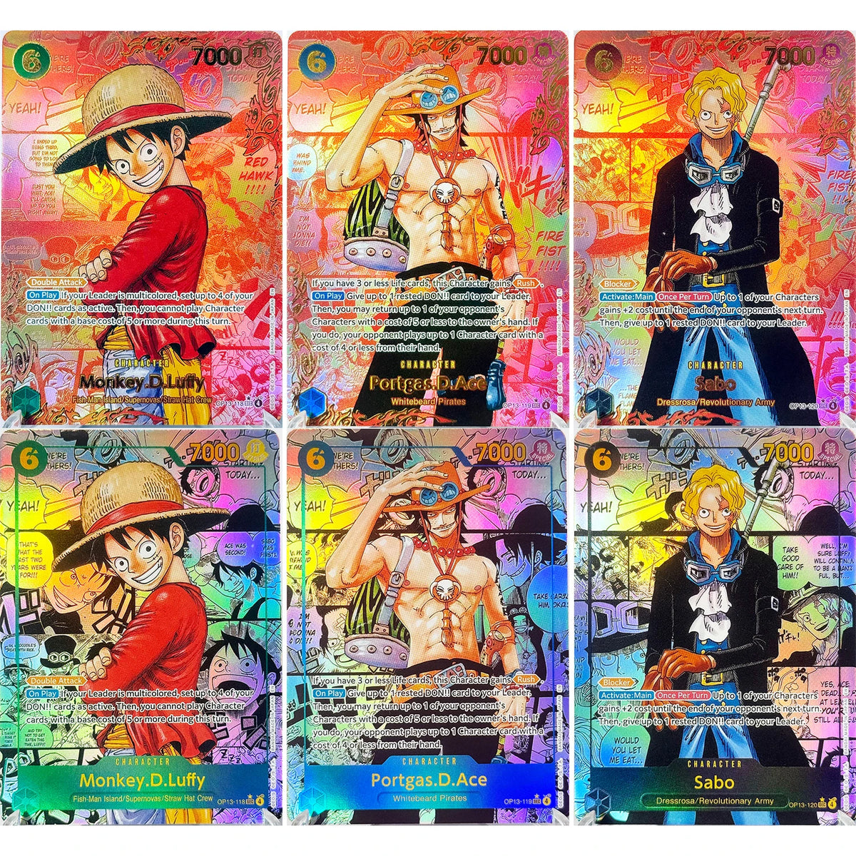 One Piece Roronoa Zoro Card Set