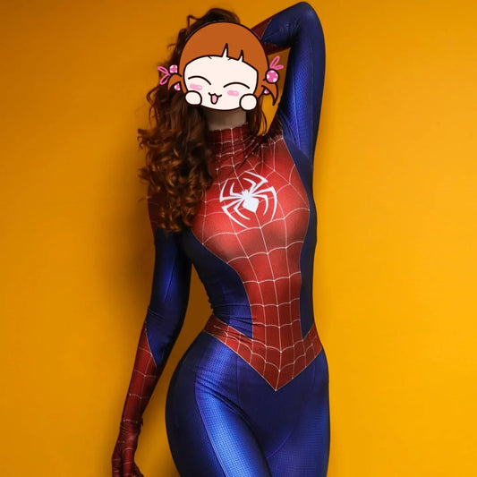 Spider-Man Spider-Woman Bodysuit