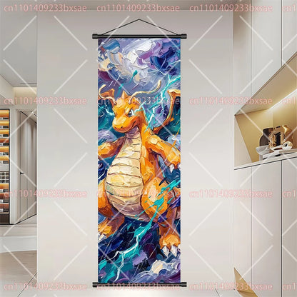 Pokémon Dragonite Poster Scroll
