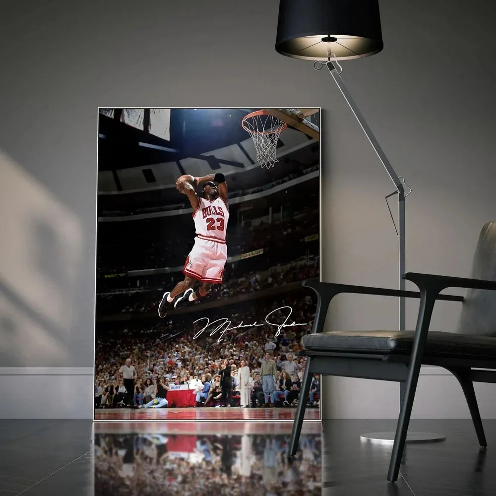 Jordan Kobe Canvas Print