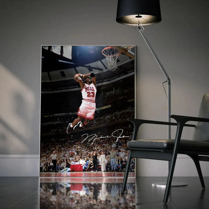Jordan Kobe Canvas Print