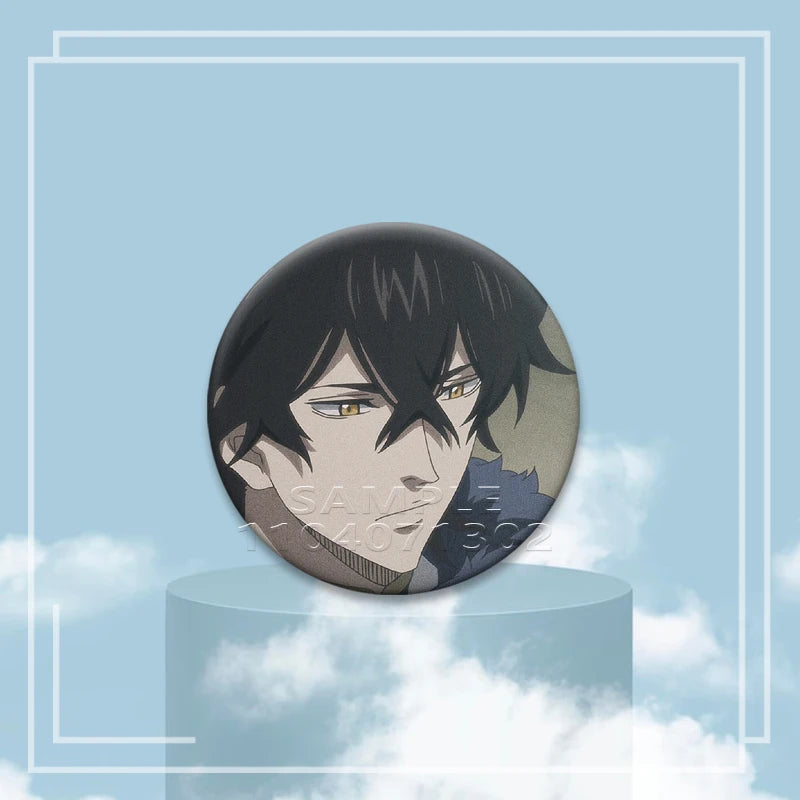 Black Clover Characters Pin