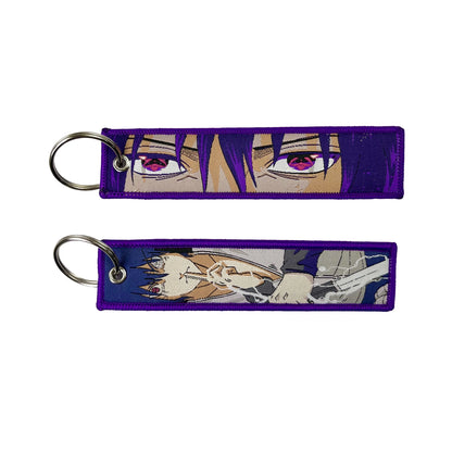 Classic Cartoon Embroidery Keychain