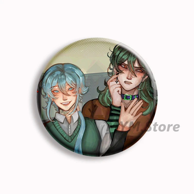 The Kid at the Back Solivan Brooch Pin
