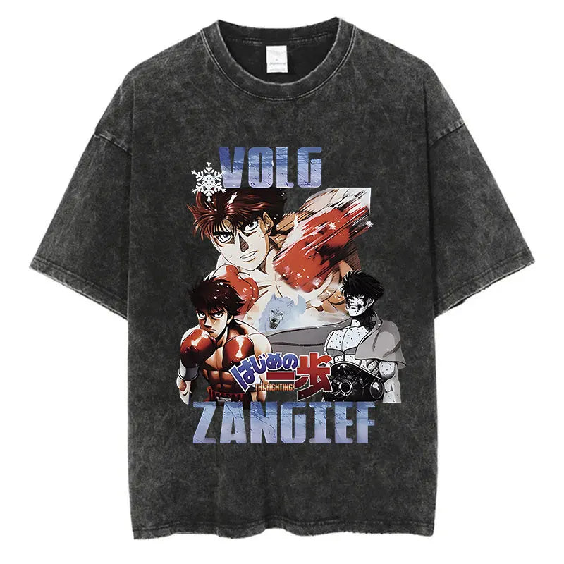 Hajime No Ippo Kamogawa Oversized T-Shirt