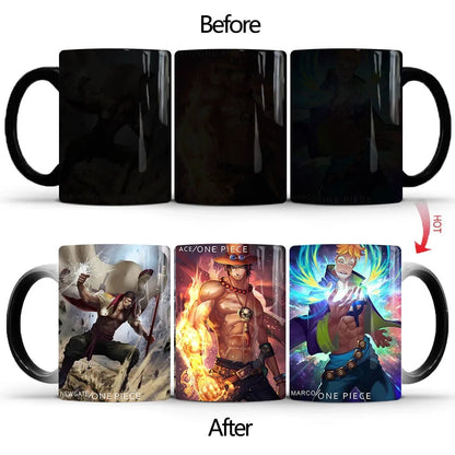 One Piece Luffy Color-Changing Mug