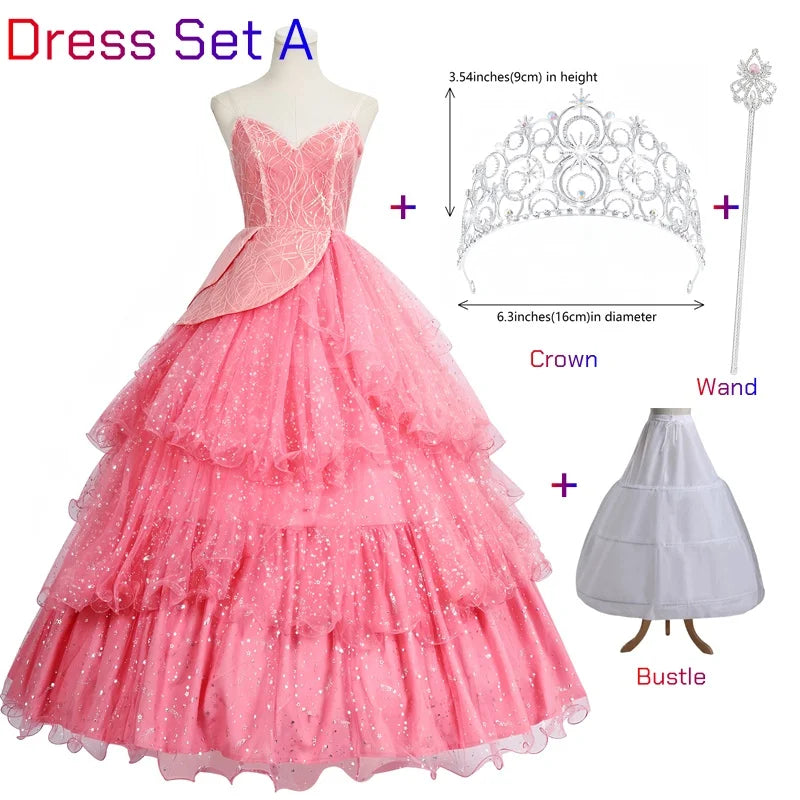 Wicked Glinda Cosplay Dress