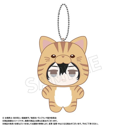 5Cm Acrylic Keychain Bag Pendant For Attack on Titan Levi Ackerman Erwin Smith Anime Keychain Collection Accessories Fans Gifts