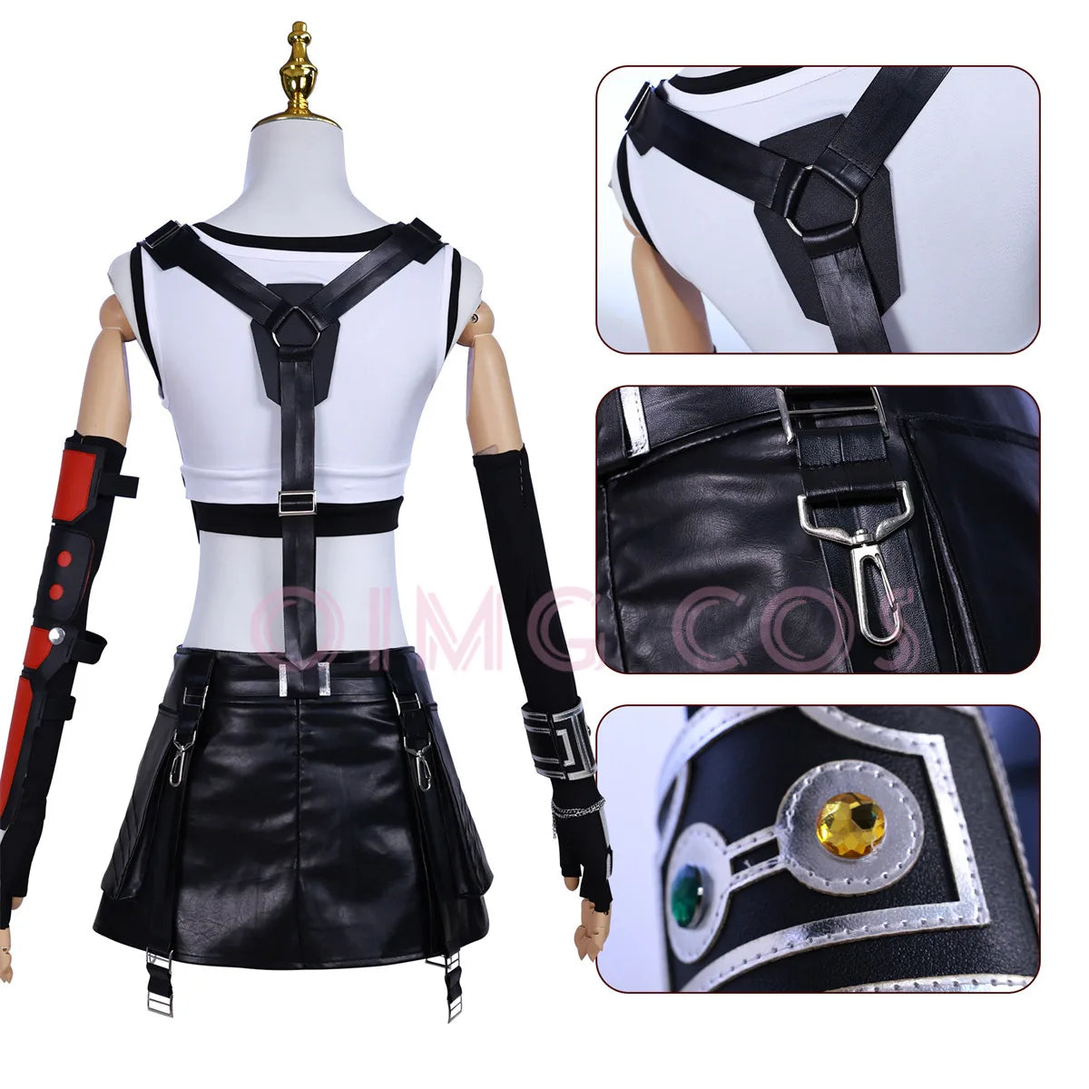 Final Fantasy Tifa Lockhart Cosplay Costume