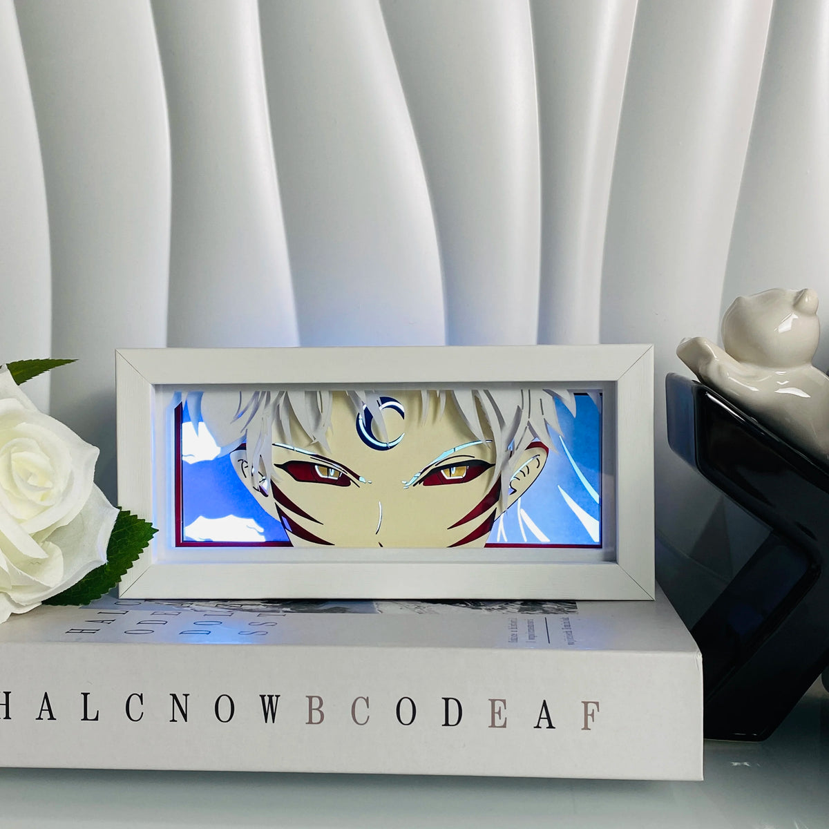 Anime Eyes Shadow Box Lamp