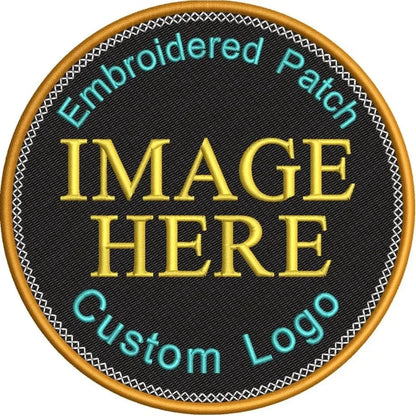 Custom Embroidered Patches Logo Patch Design Your Own Iron-On Patches Personalized Embroidered Patches for Clothes Backpacks Hat