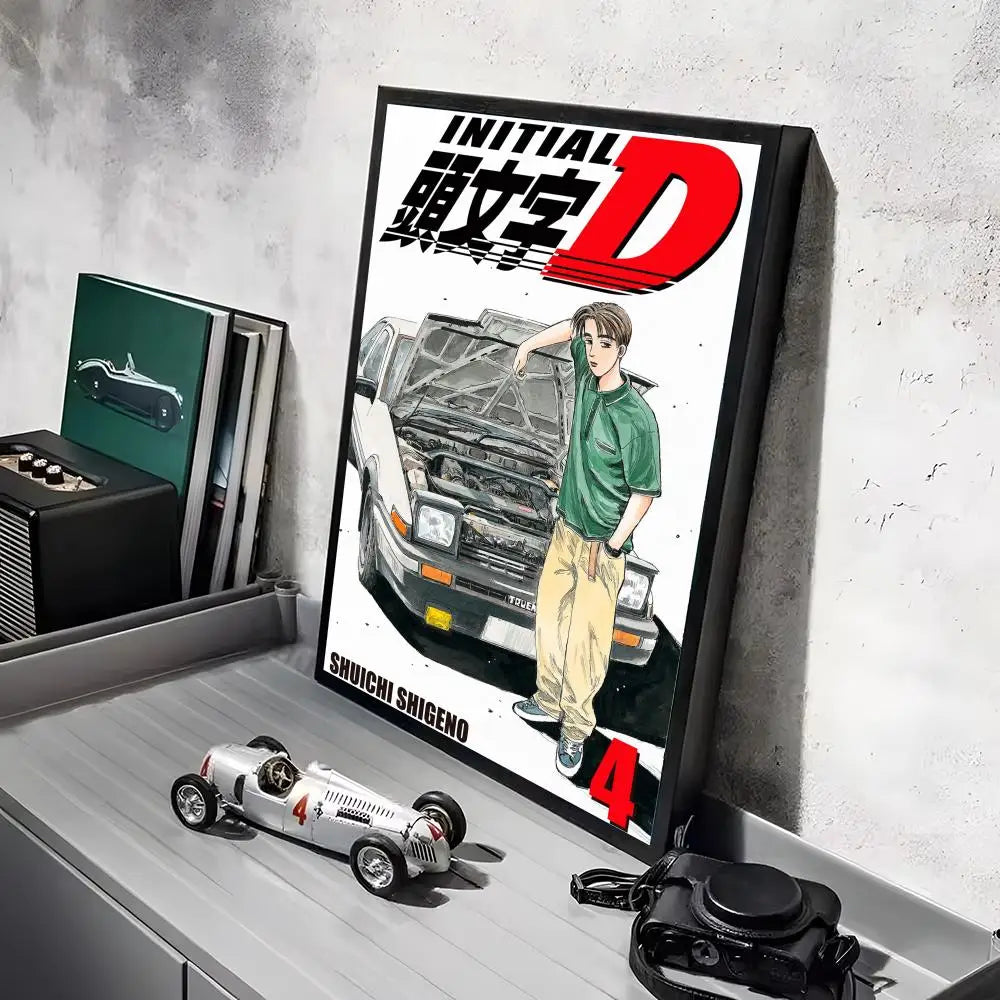 Initial D Car Wall Art