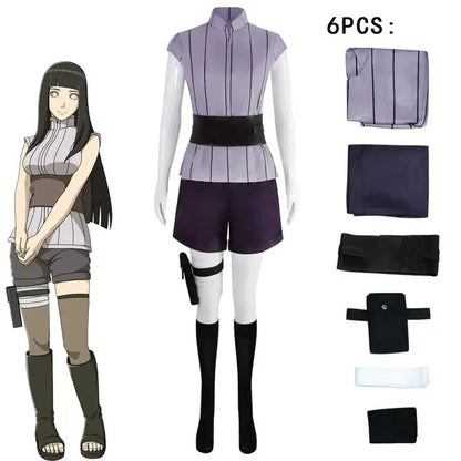 Naruto Hinata Hyuga Cosplay Costume