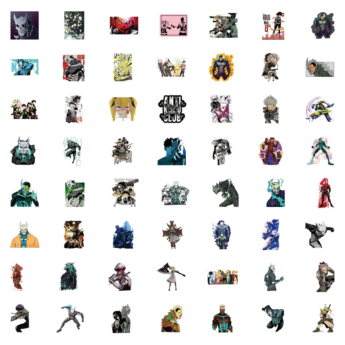 Kaiju No. 8 Sticker Decals