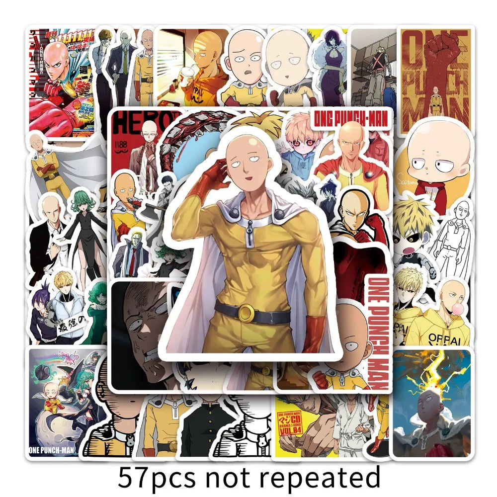 One Punch Man Saitama Stickers
