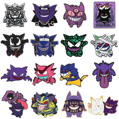 Pokemon Gengar Enamel Lapel Pin