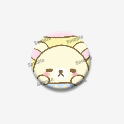 Rilakkuma Bear Badge Pin