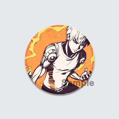 One Punch Man Saitama Lapel Pin
