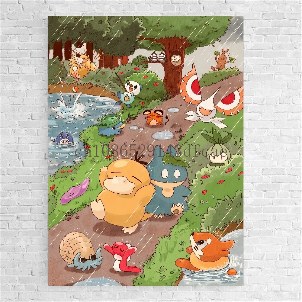 Pokemon Bulbasaur Canvas Print