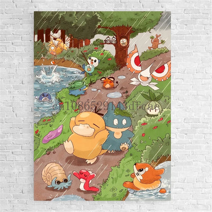 Pokemon Bulbasaur Canvas Print