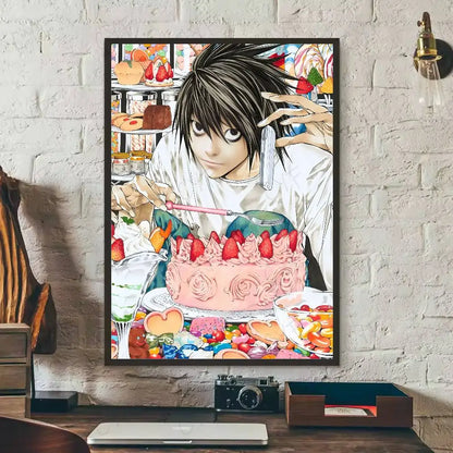 Death Note L Wall Poster