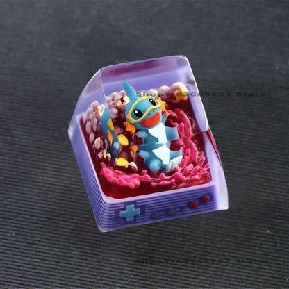 Pokemon Gengar Resin Keycaps