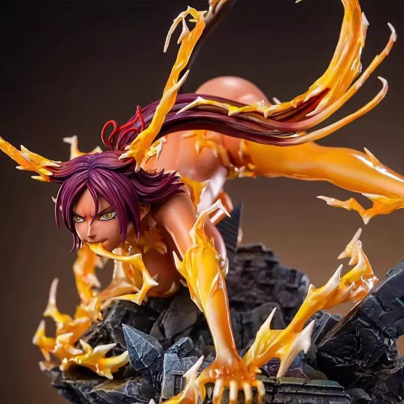 Bleach Shihouin Yoruichi PVC Statue