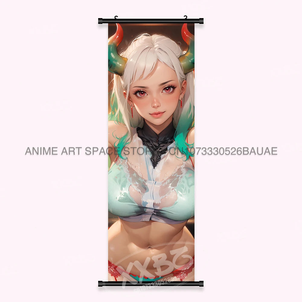One Piece Yamato Canvas Poster