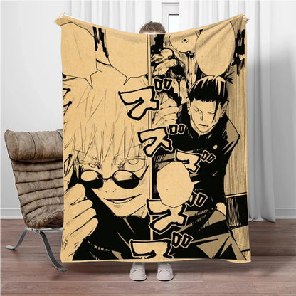 Jujutsu Kaisen Flannel Blanket