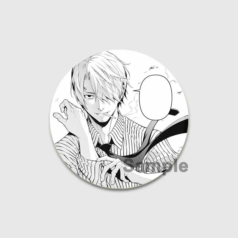 Food Wars Soma Tinplate Pins