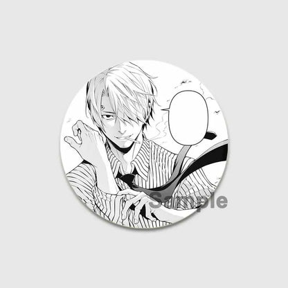 Food Wars Soma Tinplate Pins