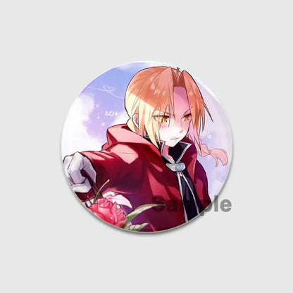 Fullmetal Alchemist Enamel Brooches