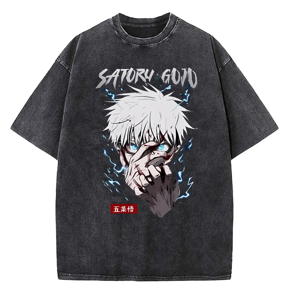 Jujutsu Kaisen Gojo Satoru Washed T-Shirt
