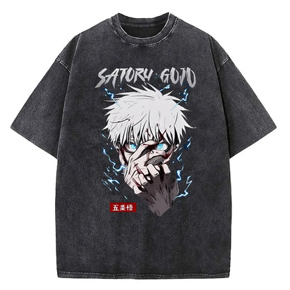 Jujutsu Kaisen Gojo Satoru Washed T-Shirt