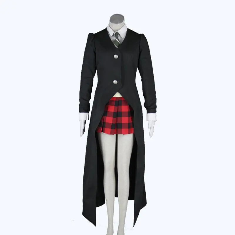 Maka Albarn Cosplay Anime Soul Eater Costume Adult Women Skirt Gloves