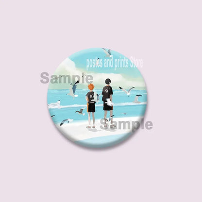 Haikyuu Kenma Button Pin