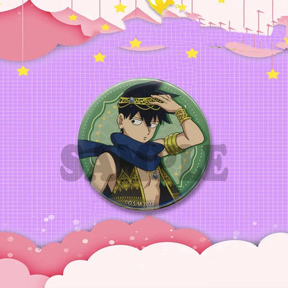 Mob Psycho 100 Character Lapel Pin