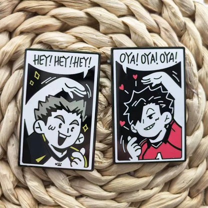Haikyuu Kuroo Tetsurou Badge