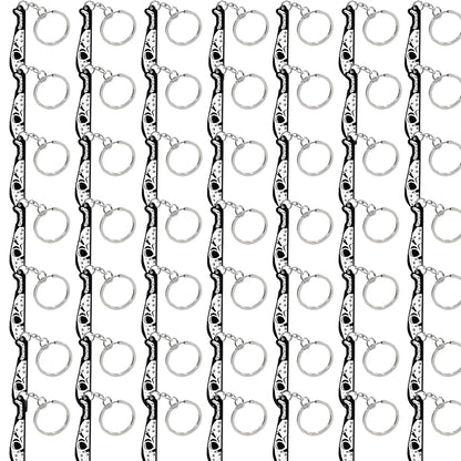 50PCS Keychains Terror Movie Character Keyring