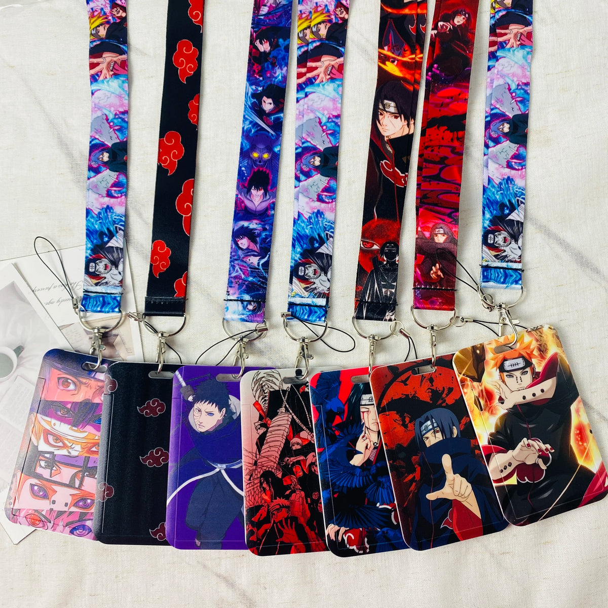 Anime Cartoon Credential Holder Lanyard