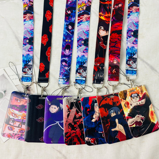 Anime Cartoon Credential Holder Lanyard