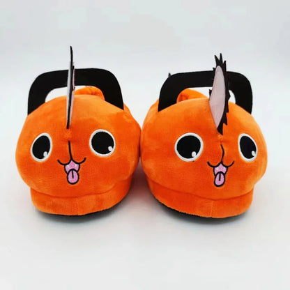 Chainsaw Man Pochita Plush Slipper