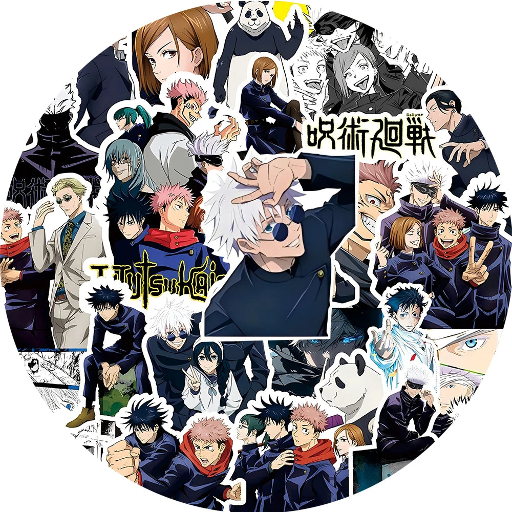 Jujutsu Kaisen Anime Stickers