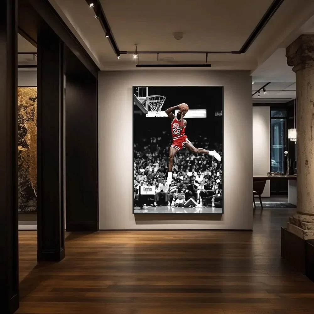 Jordan Kobe Canvas Print