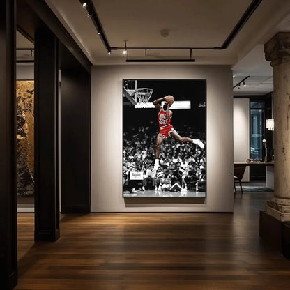 Jordan Kobe Canvas Print