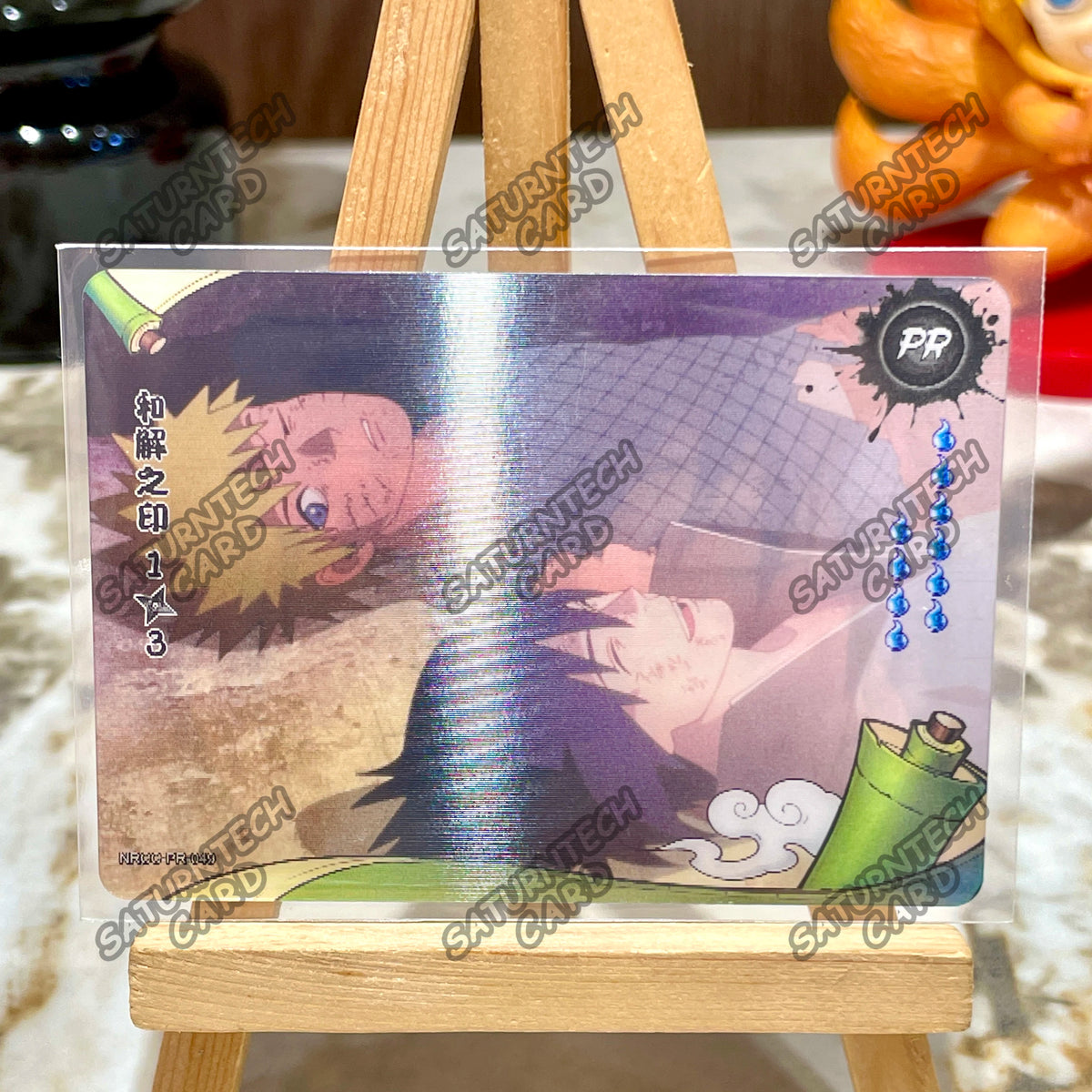 Genuine Kayou Naruto PR Promo Card 39-70 Uchiha Sasuke Rare Anime Collectible Single Trading Cards Collection Game Kids Birthday