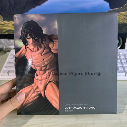 Attack on Titan Figure Revoltech The Armored Titan Action Figures Amazing Yamaguchi Yoroi no Kyojin Reiner Braun PVC Model Toys