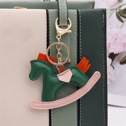 Horse Pony Tassel Keychain