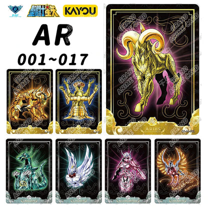 Kayou Saint Seiya Card Full Series Rare BP MR QR UR PR AR SSR SR R UTR Card Anime Collection Card Game Children's Toy Gift
