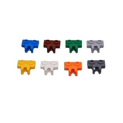 10PCS 14704 1X2 with Tow Ball Socket on Side Block Moc Compatible with Brick DIY Children's Toy Assembly